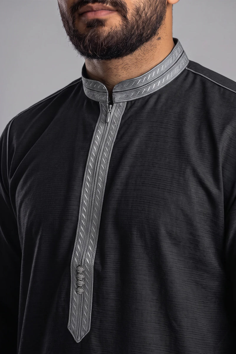 Mezyan Jilbab - Black