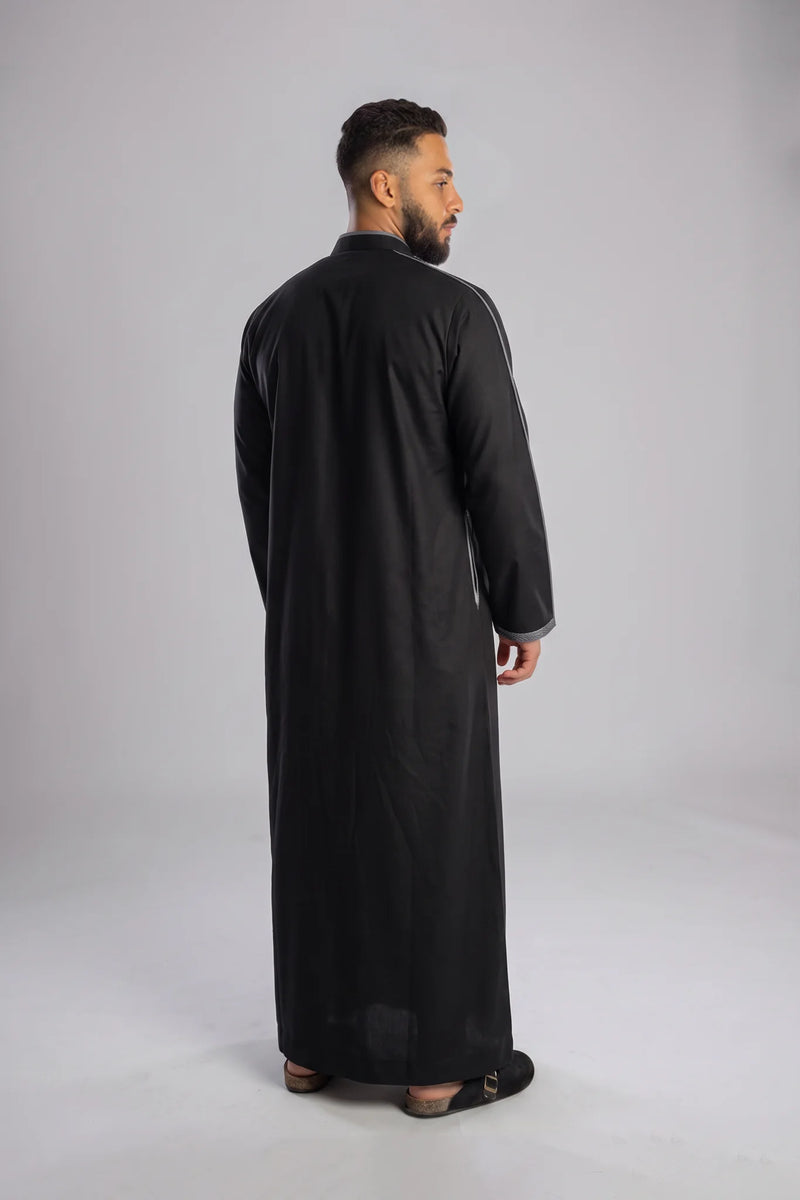 Mezyan Jilbab - Black