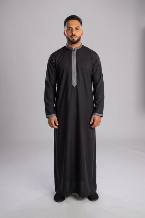 Mezyan Jilbab - Black