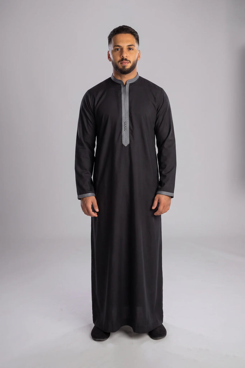 Mezyan Jilbab - Black