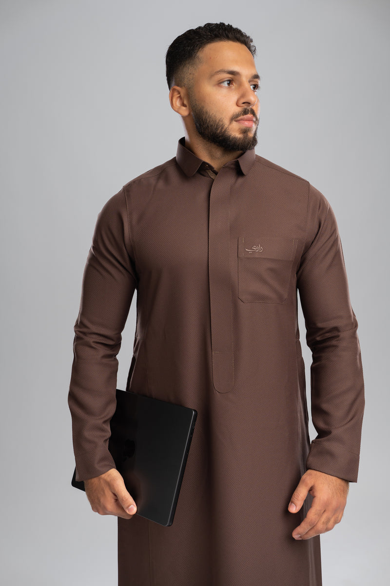 Rimal Thobe - Brown