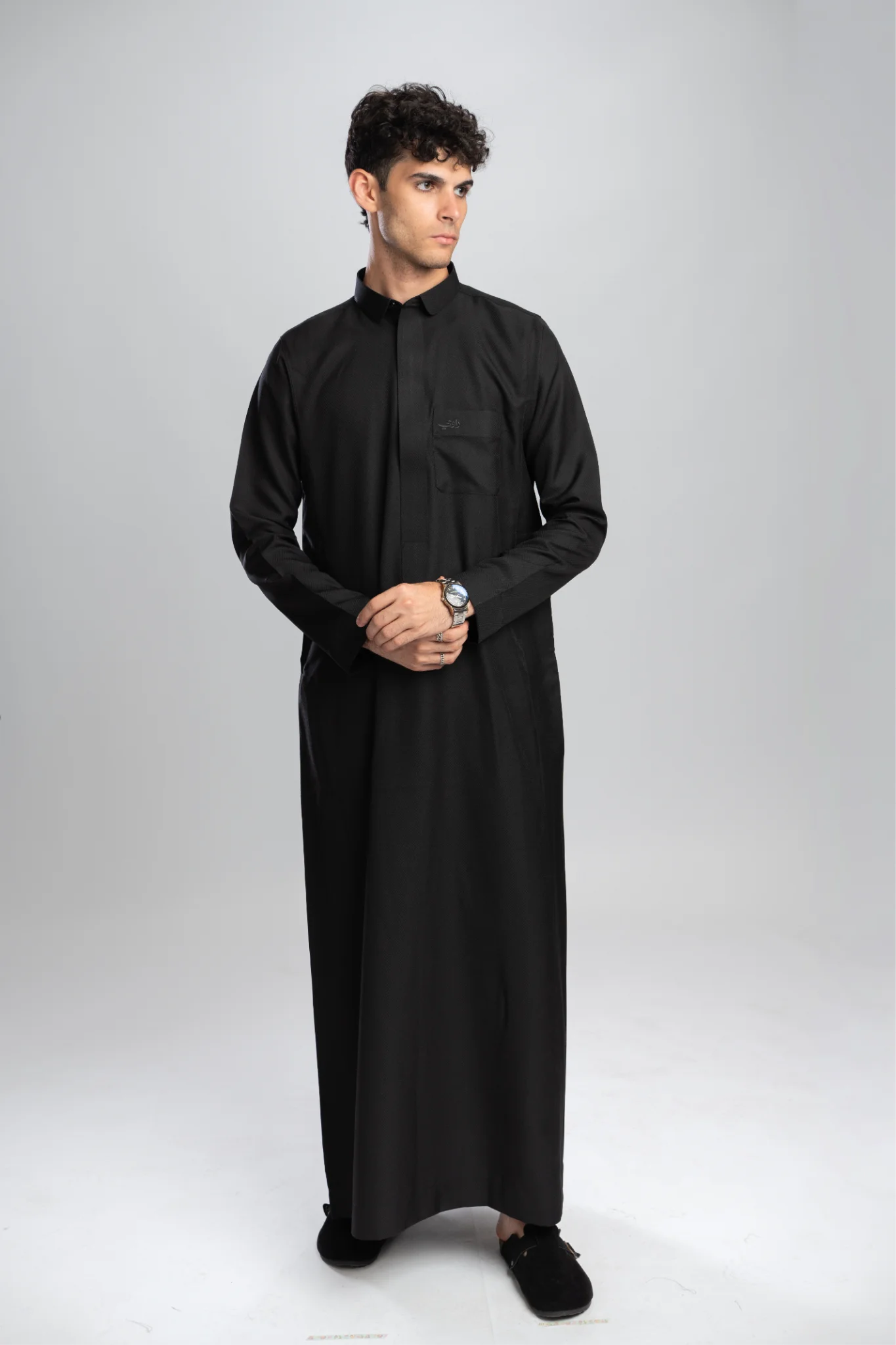 Rimal Thobe - Black