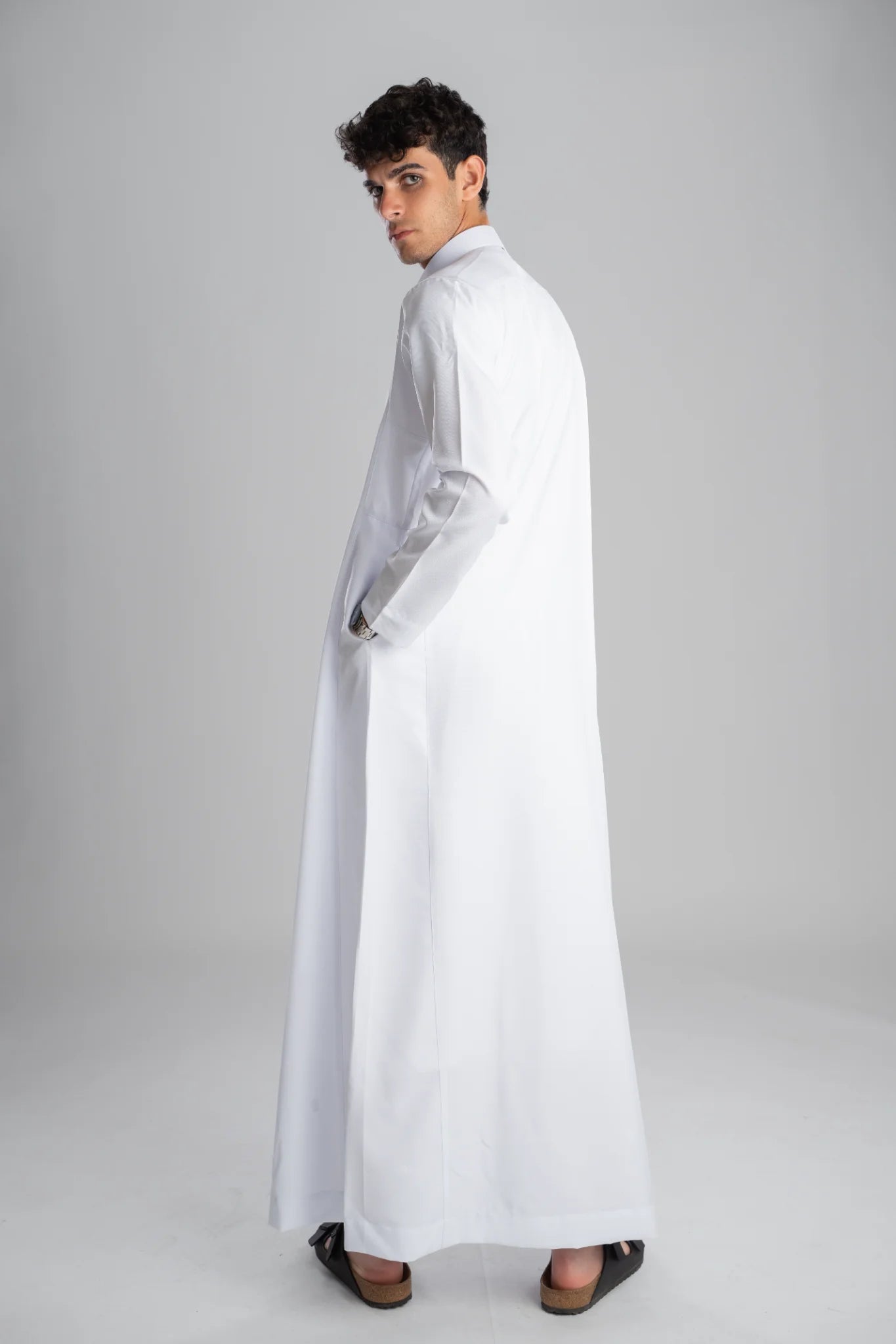 Rimal Thobe - White