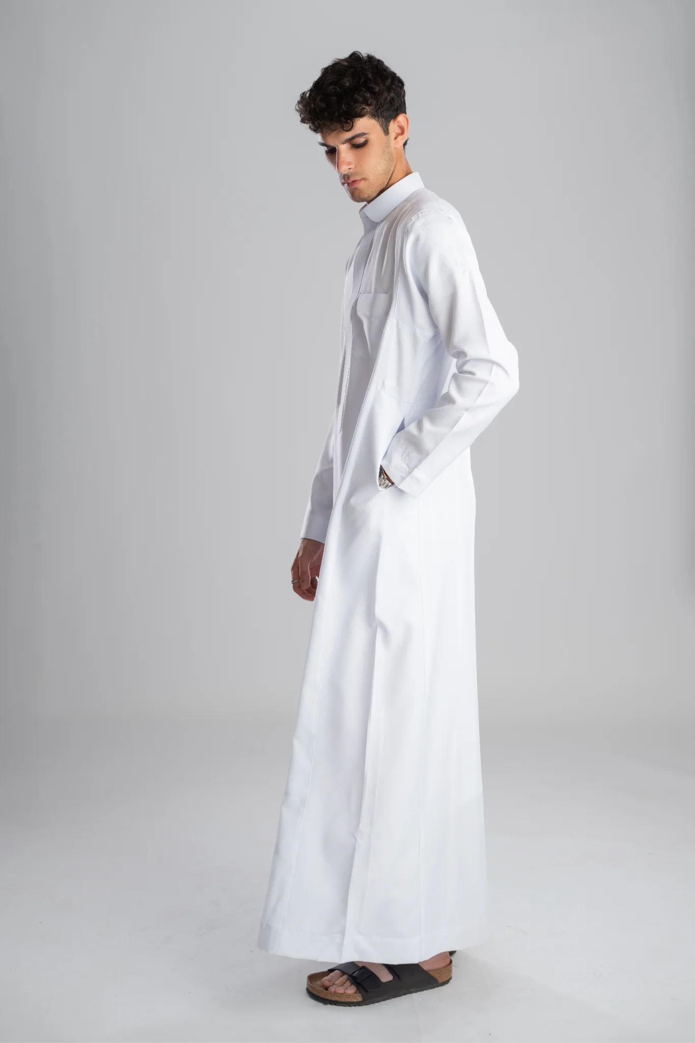 Rimal Thobe - White