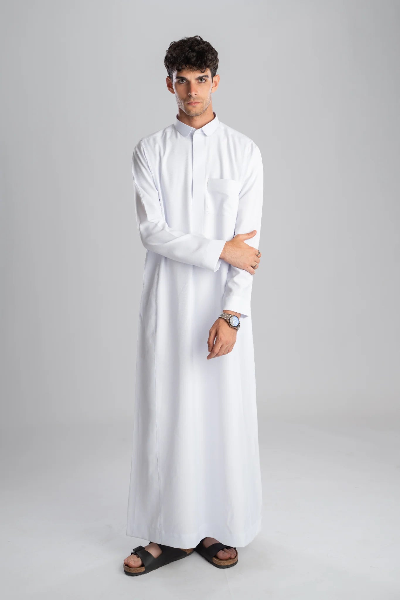 Rimal Thobe - White