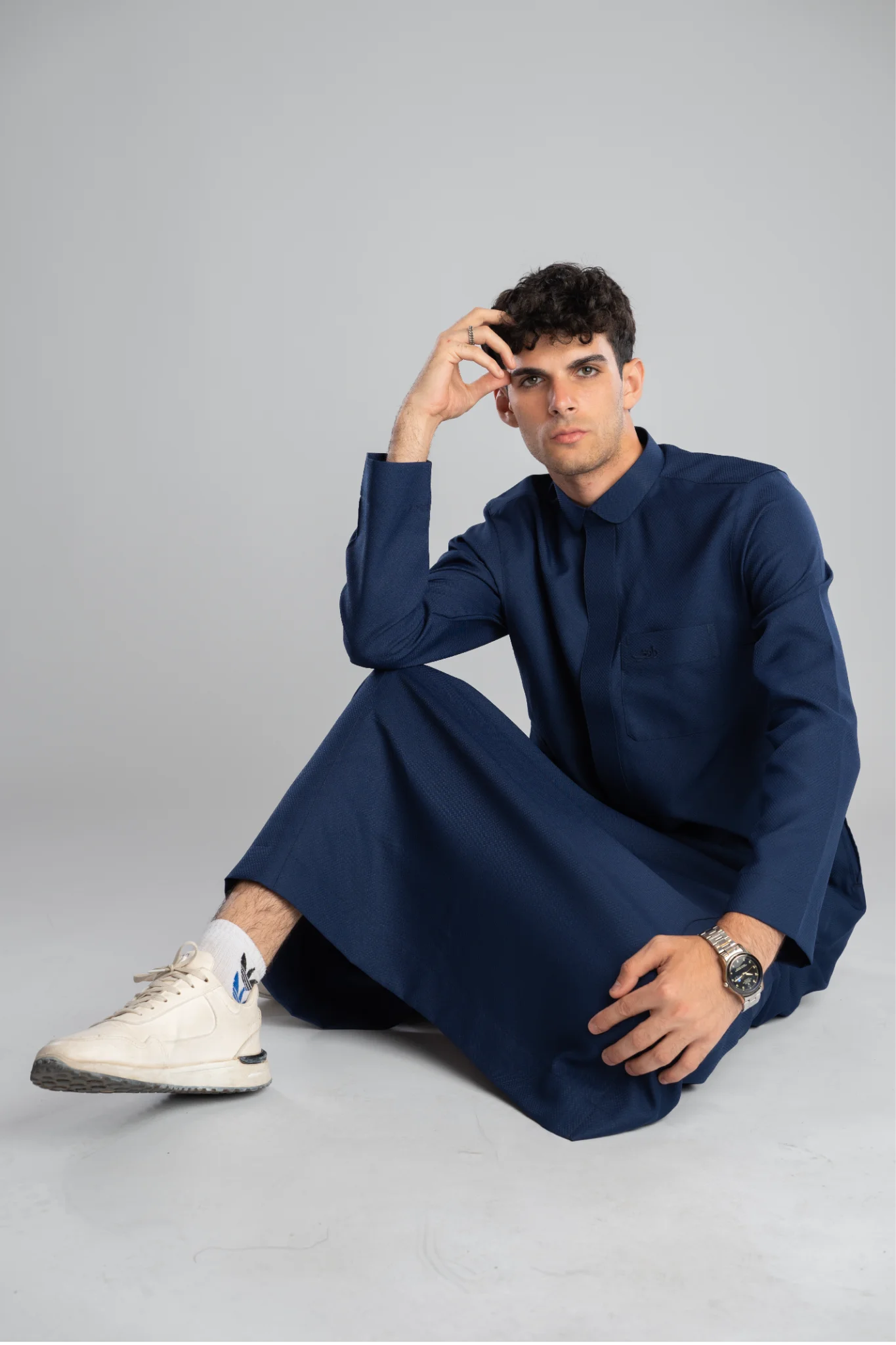 Rimal Thobe - Navy