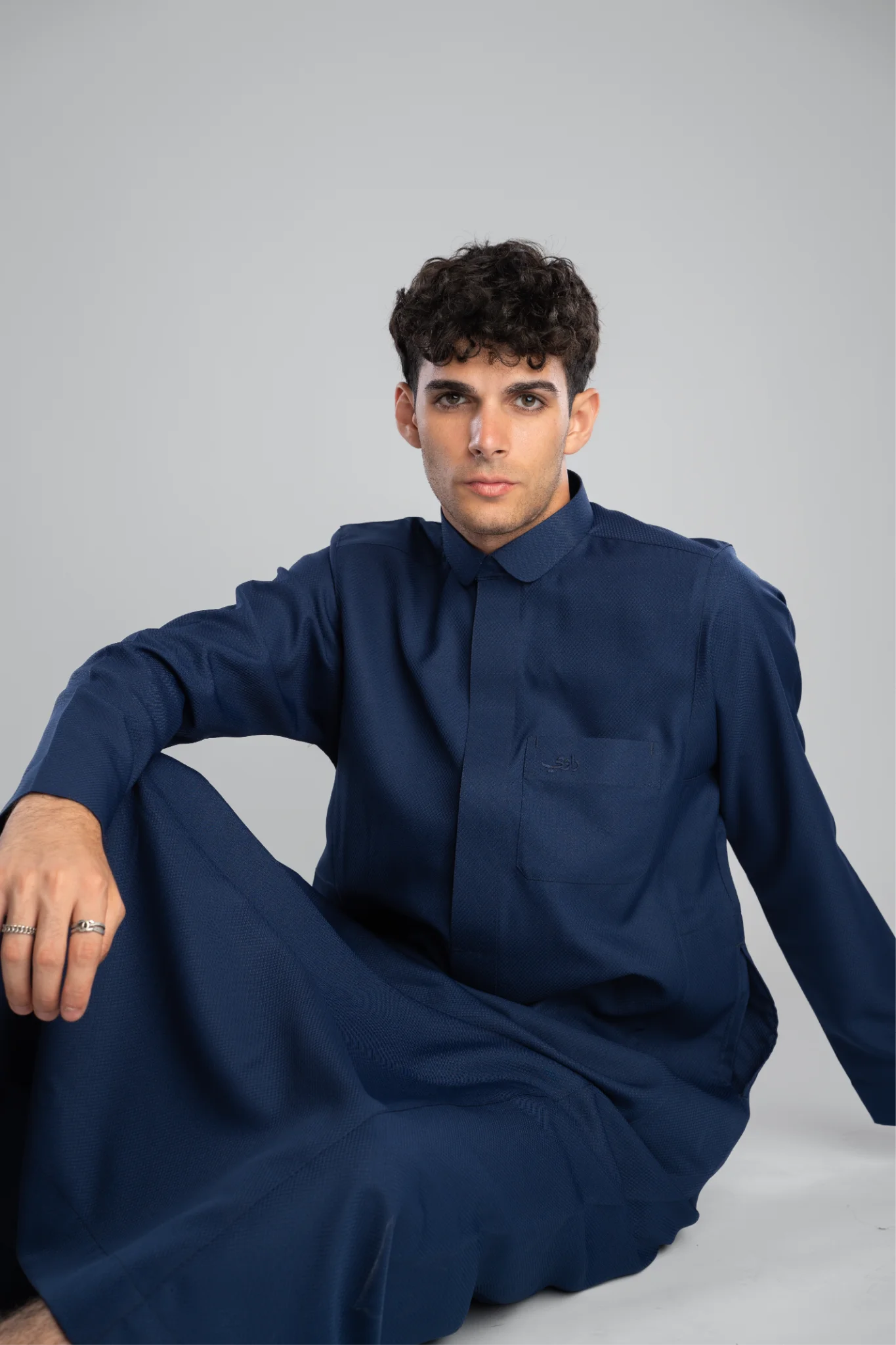 Rimal Thobe - Navy