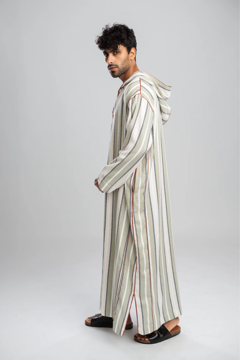 Marrakech Jilbab – Stripes