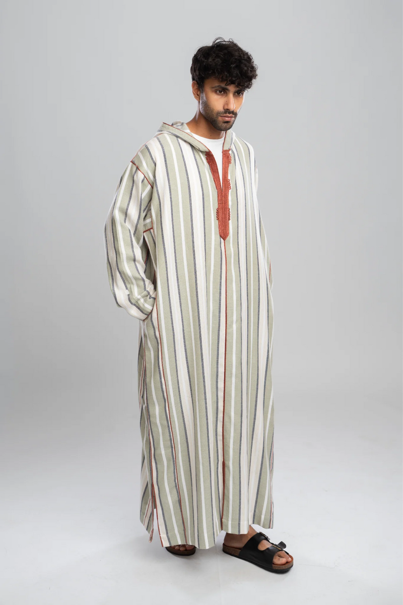 Marrakech Jilbab – Stripes