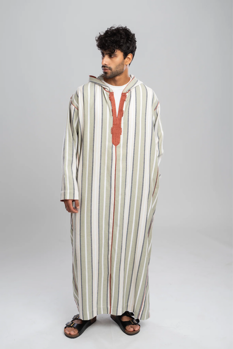 Marrakech Jilbab – Stripes