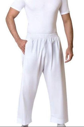 Relaxed White Serwal for Men