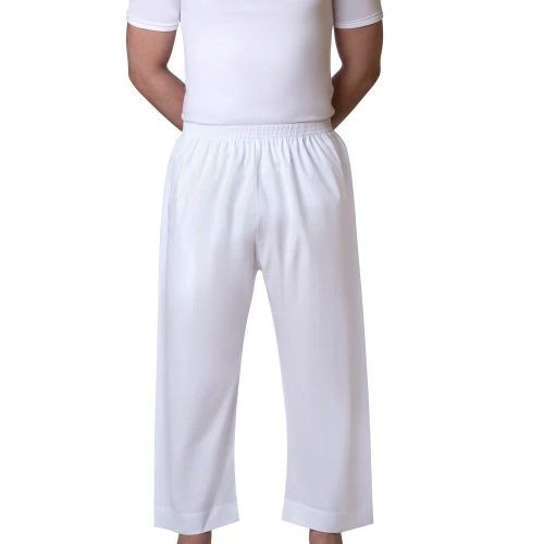 Relaxed White Serwal for Men